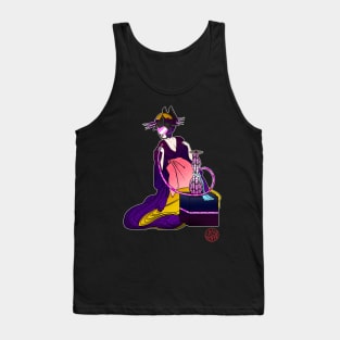 Bijinga - Futuristic woman and shisha Tank Top